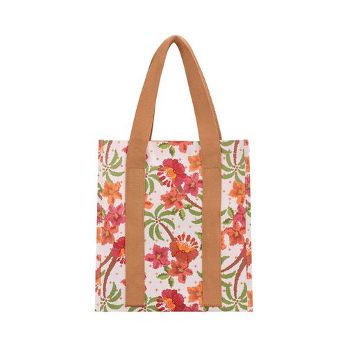 Kollab Market Bag Hibiscus Retreat